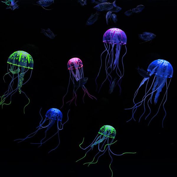 multi-size aquarium artificial jellyfish silicone fluorescent for home fish tank interior decoration decorations
multi-size aquarium artificial jellyfish silicone fluorescent for home fish tank interior decoration decorations
