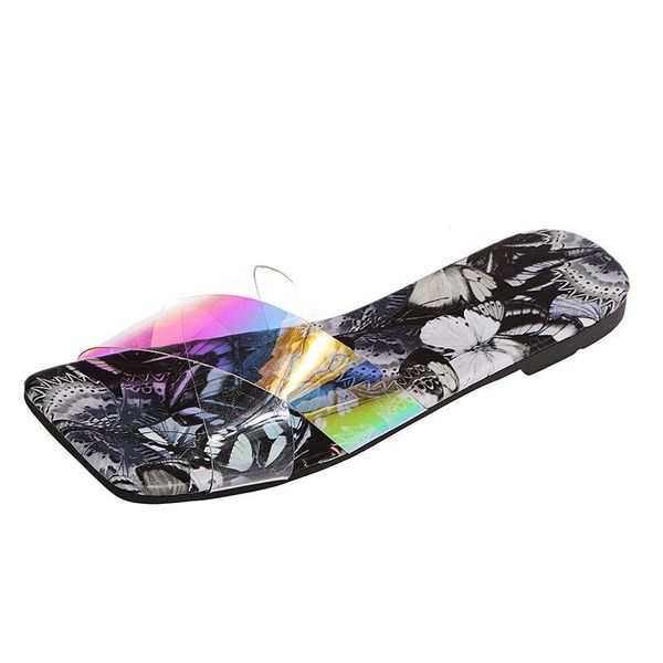 summer fashion women's slippers casual print home gladiator no-slip beach sandals flip flops, Black
summer fashion women's slippers casual print home gladiator no-slip beach sandals flip flops, Black