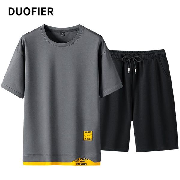 men's tracksuits 2021 men casual set fashion track suit shorts jogger sets 2 pcs oversize sweat male sportswear tracksuit summer sports, Gray
men's tracksuits 2021 men casual set fashion track suit shorts jogger sets 2 pcs oversize sweat male sportswear tracksuit summer sports, Gray