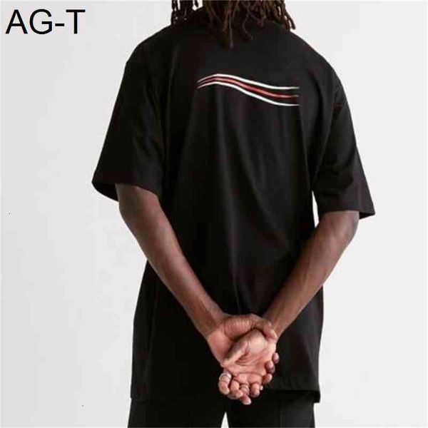 men's women designer wave printed letter classic couples languages t-shirts summer 19ss fashion man clothing street short sleeve, White;black
men's women designer wave printed letter classic couples languages t-shirts summer 19ss fashion man clothing street short sleeve, White;black
