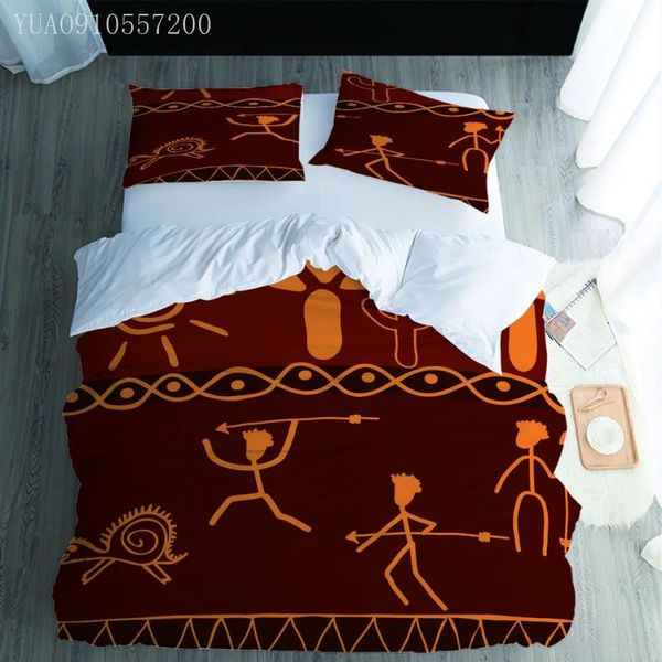 bedding sets brown red duvet cover ancient mural totem comforter covers soft fabric king single size set drop
bedding sets brown red duvet cover ancient mural totem comforter covers soft fabric king single size set drop