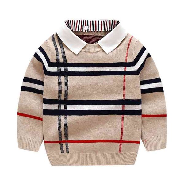 1-8t toddler kid boy clothes autumn winter warm pullover long sleeve plaid sweater girl fashion knitted gentleman knitwear 210902, Blue
1-8t toddler kid boy clothes autumn winter warm pullover long sleeve plaid sweater girl fashion knitted gentleman knitwear 210902, Blue
