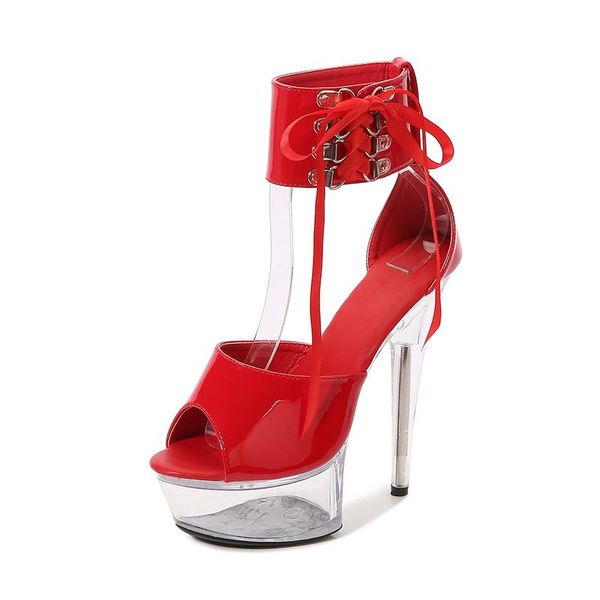 sandals summer 15cm thin high heels pumps ladies wedding shoes woman stilettos catwalk shows buckle sandalias plus size:34-42 43, Black
sandals summer 15cm thin high heels pumps ladies wedding shoes woman stilettos catwalk shows buckle sandalias plus size:34-42 43, Black