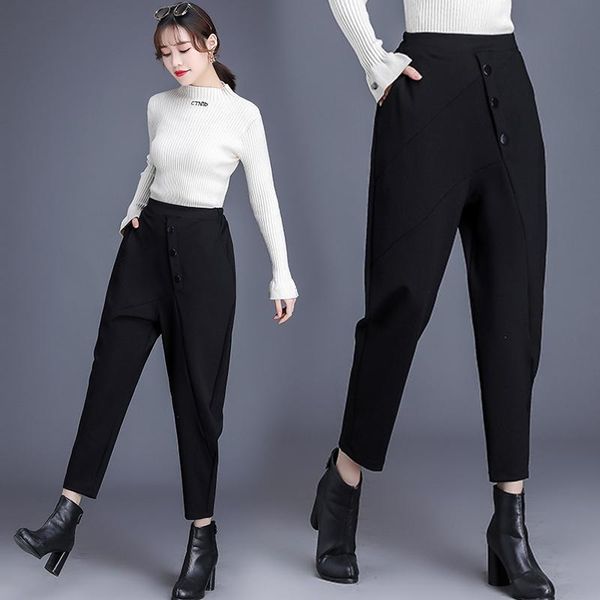 women's pants & capris buckle pure color big yards dress slacks fat mm elastic waist haroun little turnip covered hip long, Black;white
women's pants & capris buckle pure color big yards dress slacks fat mm elastic waist haroun little turnip covered hip long, Black;white