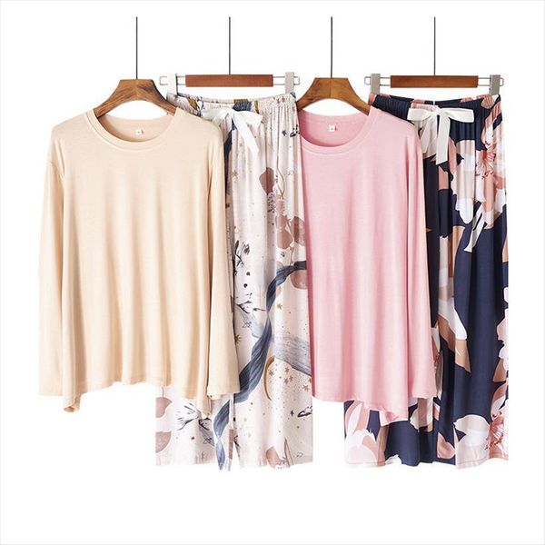 japanese style pajamas simple women sleepwear floral large long sleeved trousers home service two piece set spring and autumn, Black;red
japanese style pajamas simple women sleepwear floral large long sleeved trousers home service two piece set spring and autumn, Black;red