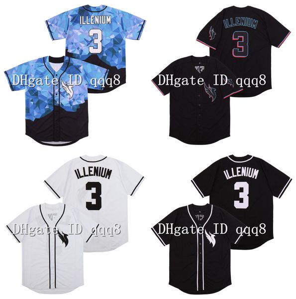dj illenium jersey singer 3# men's white black stitched fashion version diamond edition baseball jerseys, Blue;black
dj illenium jersey singer 3# men's white black stitched fashion version diamond edition baseball jerseys, Blue;black