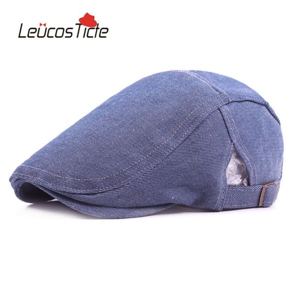 berets leucosticte spring and summer denim men's monochrome simple forward hat ms. casual flat hats snapback, Blue;gray
berets leucosticte spring and summer denim men's monochrome simple forward hat ms. casual flat hats snapback, Blue;gray