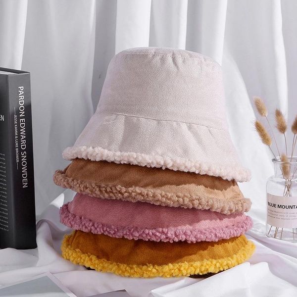 wide brim hats fashion lamb hair fisherman hat winter ladies suede bucket thick warm basin men's casual autumn panama, Blue;gray
wide brim hats fashion lamb hair fisherman hat winter ladies suede bucket thick warm basin men's casual autumn panama, Blue;gray