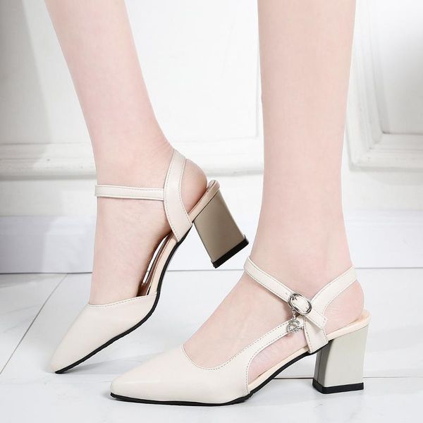 sandals 2021 summer hollow pointed toe ankle strap women shoes for casual office female mujer zapatos size 34-40, Black
sandals 2021 summer hollow pointed toe ankle strap women shoes for casual office female mujer zapatos size 34-40, Black