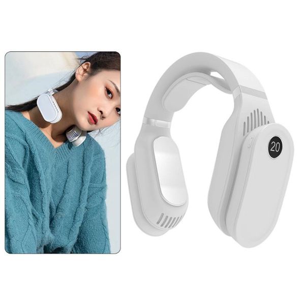 electric fans summer portable air conditioner hanging neck leafless cooling heating wearable device
electric fans summer portable air conditioner hanging neck leafless cooling heating wearable device
