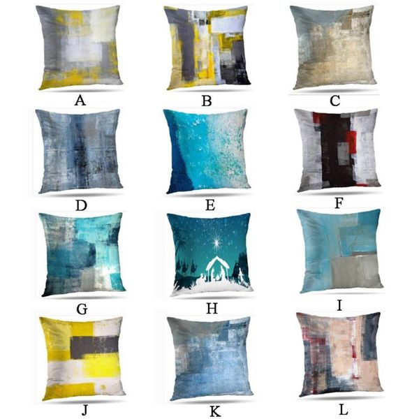 pillow case abstract art polyester fiber cushion 45cmx45cm sofa car cover home decoration kussensloop 
pillow case abstract art polyester fiber cushion 45cmx45cm sofa car cover home decoration kussensloop