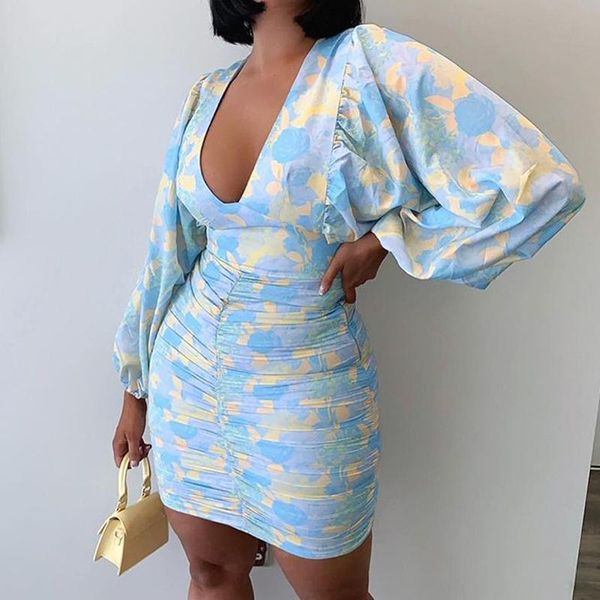 casual dresses women v-neck floral print dress autumn ladies long sleeve mini blue red white, Black;gray
casual dresses women v-neck floral print dress autumn ladies long sleeve mini blue red white, Black;gray
