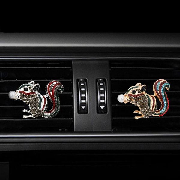 car clip small squirrel diamond-studded creative air outlet perfume female decoration aroma accessories interior decorations
car clip small squirrel diamond-studded creative air outlet perfume female decoration aroma accessories interior decorations