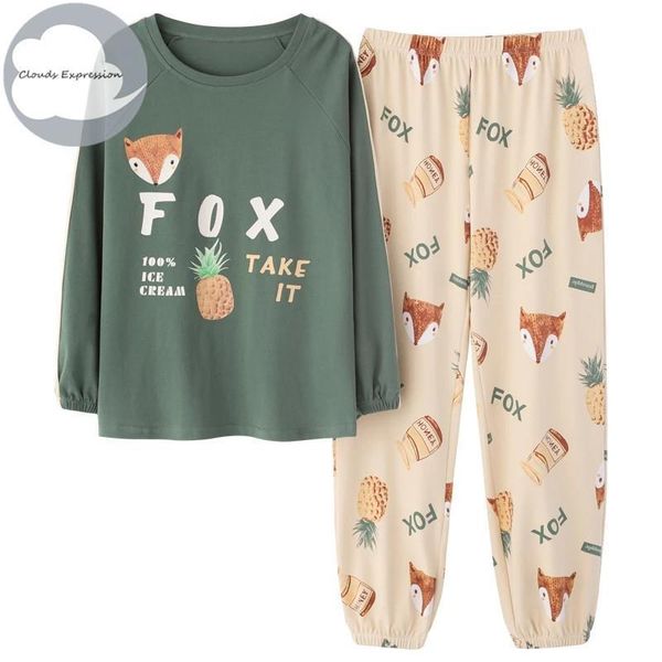 spring autumn knitted cotton womens sleepwears pajama sets sleep lounge long sleeved woman set cartoon pyjamas sleepwear xxxl fashion, Black;red
spring autumn knitted cotton womens sleepwears pajama sets sleep lounge long sleeved woman set cartoon pyjamas sleepwear xxxl fashion, Black;red