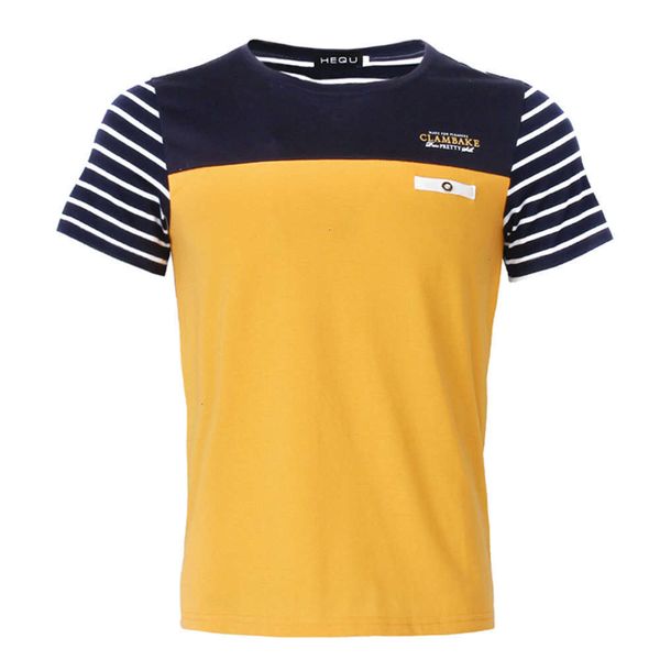 t-shirts casual stripe splicing men's short sleeve t-shirt in spring and summer szm2, White;black
t-shirts casual stripe splicing men's short sleeve t-shirt in spring and summer szm2, White;black