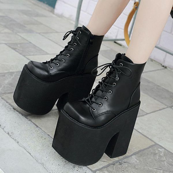 boots lapolaka fashion big size 43 zip up ankle women shoes platform high lace ins nightclub transgender boot1 o478, Black
boots lapolaka fashion big size 43 zip up ankle women shoes platform high lace ins nightclub transgender boot1 o478, Black