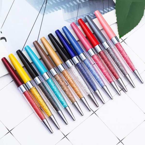 ballpoint pens cute kawaii metal 26 pcs diamond crystal gift ball pen stationery school supply business for girl, Blue;orange
ballpoint pens cute kawaii metal 26 pcs diamond crystal gift ball pen stationery school supply business for girl, Blue;orange