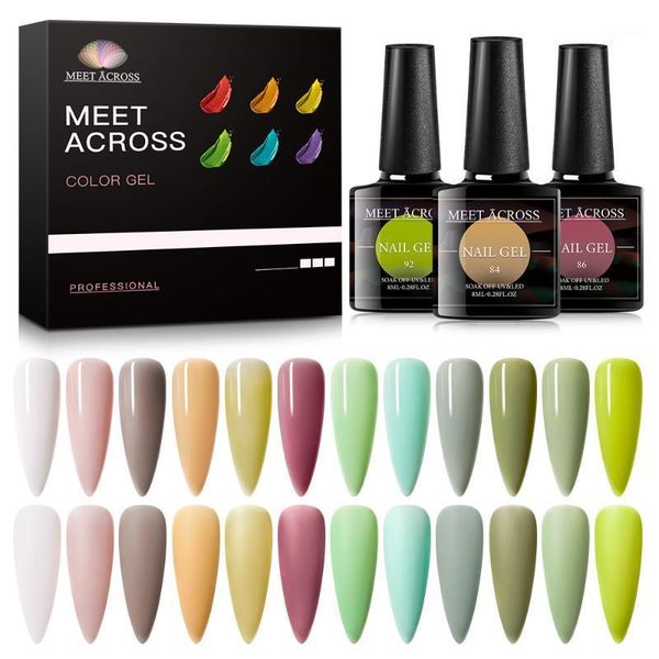 across gel nail polish set 12/6pcs 8ml fresh color uv soak off led diy manicure polish1
across gel nail polish set 12/6pcs 8ml fresh color uv soak off led diy manicure polish1