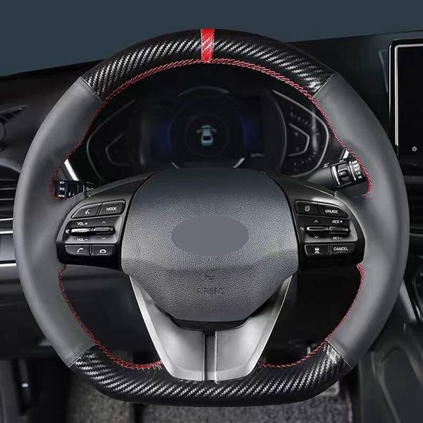 steering wheel covers hand stitch carbon fiber car cover for elantra 4 2021 ioniq 2021-2021
steering wheel covers hand stitch carbon fiber car cover for elantra 4 2021 ioniq 2021-2021