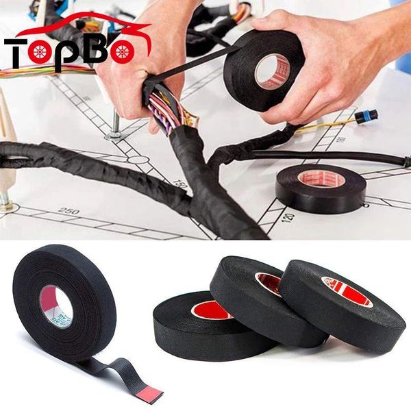 car organizer tesa type coroplast adhesive cloth tape for cable harness wiring loom protection 9/15/25mm length tie
car organizer tesa type coroplast adhesive cloth tape for cable harness wiring loom protection 9/15/25mm length tie