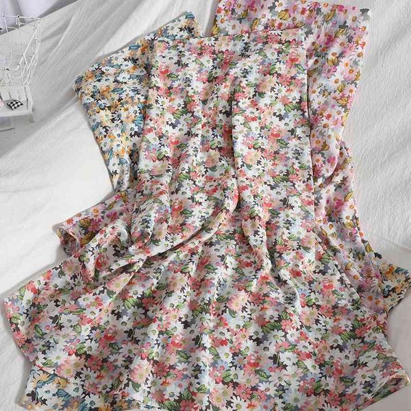 women's pants & capris fashion korean summer casual printed midi beach skirt women's chiffon vintage sweet floral high waist a-lin, Black;white
women's pants & capris fashion korean summer casual printed midi beach skirt women's chiffon vintage sweet floral high waist a-lin, Black;white