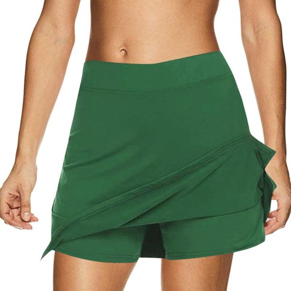 skirts women's solid color striped sports short skirt performance running tennis golf exercise 7.29, Black
skirts women's solid color striped sports short skirt performance running tennis golf exercise 7.29, Black
