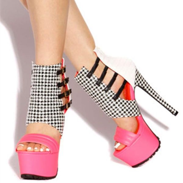lanlojer high heels party pumps heel platform wedding multi color pu fabric, 14.5 cm sandals,ladies sandals, Black
lanlojer high heels party pumps heel platform wedding multi color pu fabric, 14.5 cm sandals,ladies sandals, Black