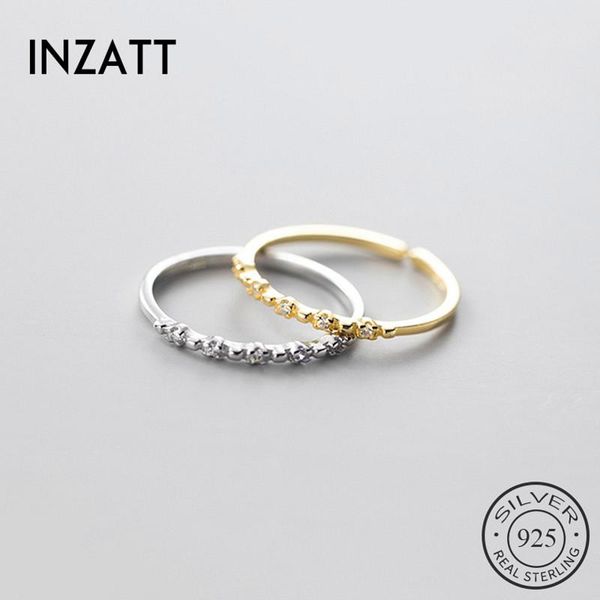 inzareal 925 sterling silver zircon adjustable ring for fashion women party minimalist fine jewelry bohemian accessories cluster rings, Golden;silver
inzareal 925 sterling silver zircon adjustable ring for fashion women party minimalist fine jewelry bohemian accessories cluster rings, Golden;silver