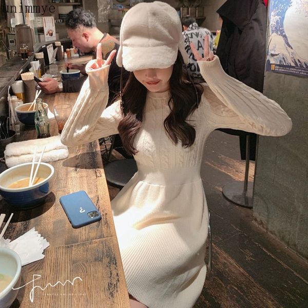 new autumn winter long sleeve slim pullover sweater dress womens knitting o neck basic female fashion causal dresses e10, White;black
new autumn winter long sleeve slim pullover sweater dress womens knitting o neck basic female fashion causal dresses e10, White;black