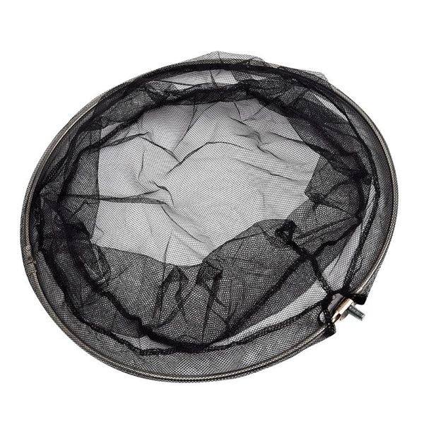 fishing accessories 40cm folding stainless steel frame nylon dense hole landing net head (black)
fishing accessories 40cm folding stainless steel frame nylon dense hole landing net head (black)