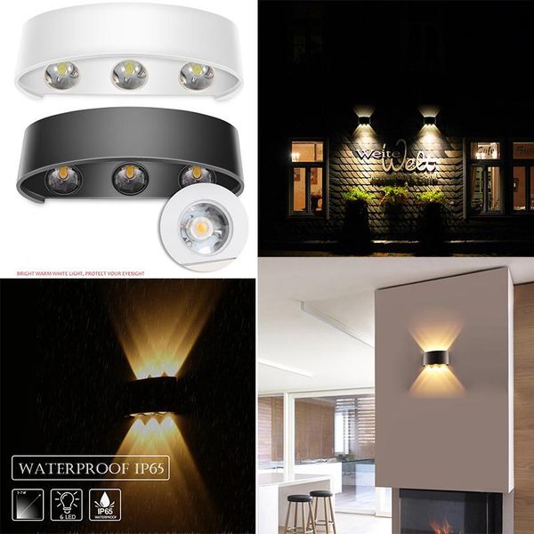 waterproof outdoor porch light modern 6w aluminium led wall lamp garden decoration lighting for sconce courtyard balcony lamps
waterproof outdoor porch light modern 6w aluminium led wall lamp garden decoration lighting for sconce courtyard balcony lamps