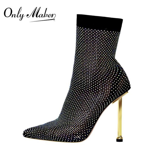 boots onlymaker pointed toe rhinestone metal heel fishnet stiletto high heels sandals drag shoes black booties
boots onlymaker pointed toe rhinestone metal heel fishnet stiletto high heels sandals drag shoes black booties