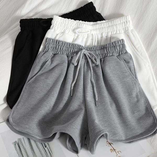 women's shorts drawstring high waist cotton sweatpant jogger workout fitness gym solid gray black white short girl fashion pant summer, White;black
women's shorts drawstring high waist cotton sweatpant jogger workout fitness gym solid gray black white short girl fashion pant summer, White;black