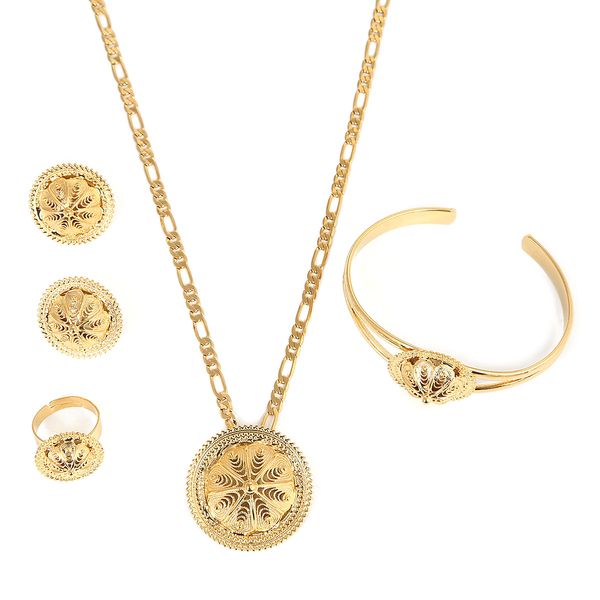 ethiopian flower jewelry set bride wedding pendant necklace bangle earring ring african eritrea habesha sets, Black
ethiopian flower jewelry set bride wedding pendant necklace bangle earring ring african eritrea habesha sets, Black
