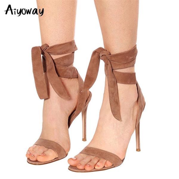 aiyoway summer party thin high heels sandals ladies lace up ankle strap open toe gladiator shoes plus size, Black
aiyoway summer party thin high heels sandals ladies lace up ankle strap open toe gladiator shoes plus size, Black