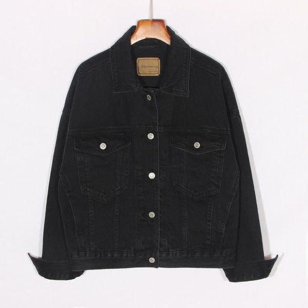 women's jackets spring autumn korean plus size black casual denim jacket women loose harajuku vintage ladies jean student basic coat, Black;brown
women's jackets spring autumn korean plus size black casual denim jacket women loose harajuku vintage ladies jean student basic coat, Black;brown