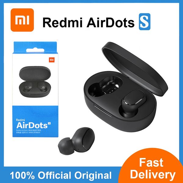 Xiaomi Redmi Airdots S Earbuds Original Mi Tws Wireless Earphone Bluetooth Ai Control Gaming Headset With Mic Noise Reduction
Xiaomi Redmi Airdots S Earbuds Original Mi Tws Wireless Earphone Bluetooth Ai Control Gaming Headset With Mic Noise Reduction