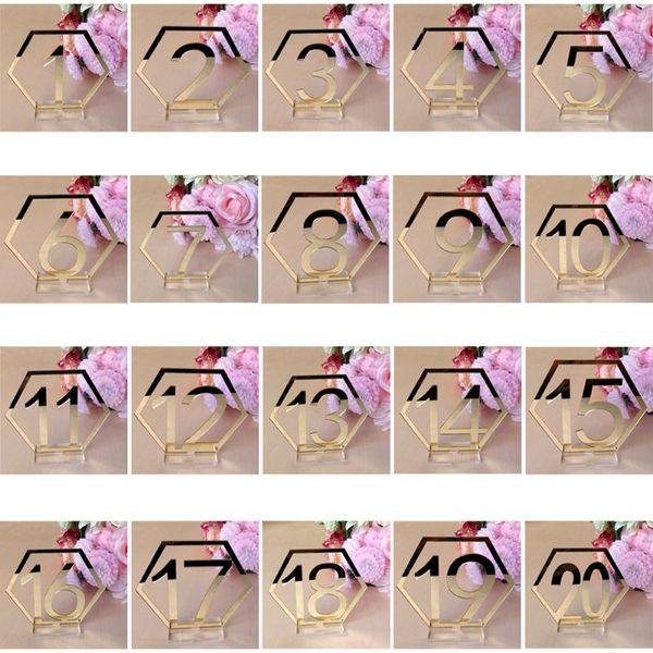 party decoration 1-20 acrylic mirror silver gold digital wedding seating table number plate
party decoration 1-20 acrylic mirror silver gold digital wedding seating table number plate