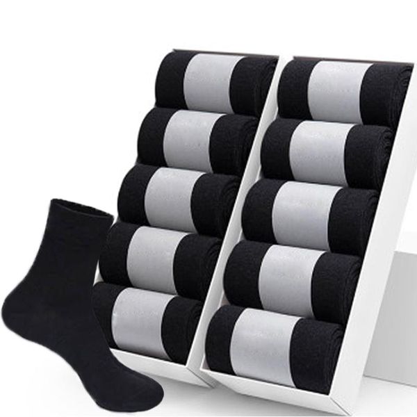 men's socks 10 pairs/lot cotton black business breathable 2021 autumn winter male gift sox plus size40-45
men's socks 10 pairs/lot cotton black business breathable 2021 autumn winter male gift sox plus size40-45