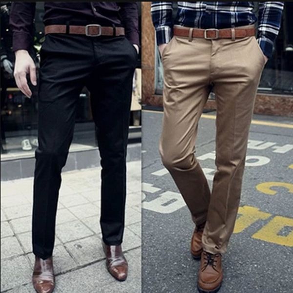men's pants fashion spring autumn business straight casual wedding bridegroom trousers men sweatpants pantalon homme n, Black
men's pants fashion spring autumn business straight casual wedding bridegroom trousers men sweatpants pantalon homme n, Black