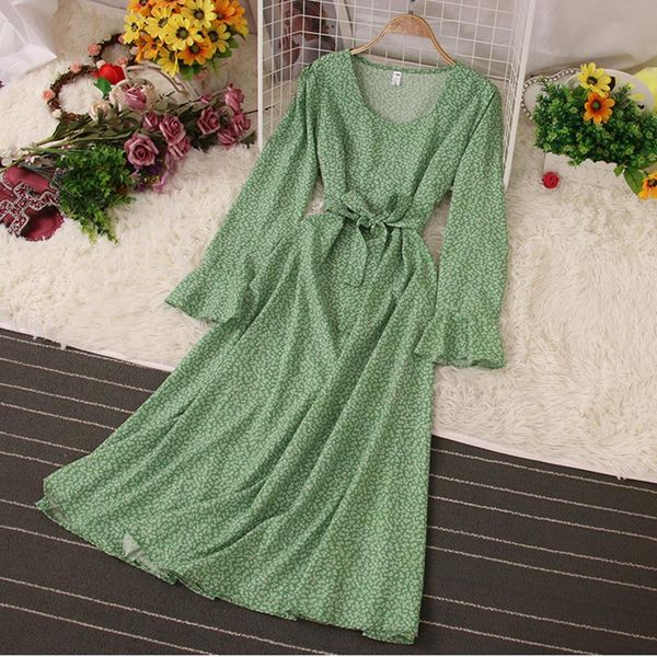 casual dresses floral dress women elegant boho long sleeve chiffon woman autumn winter for 2021 vintage korean clothes red, Black;gray
casual dresses floral dress women elegant boho long sleeve chiffon woman autumn winter for 2021 vintage korean clothes red, Black;gray