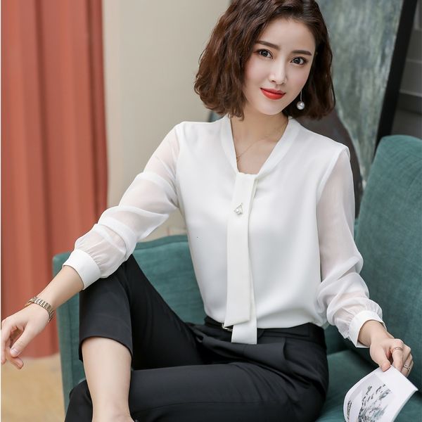 female fashion full sleeve clothing bow fine shirt 2021 fall elegant lace plus size 4xl, Black
female fashion full sleeve clothing bow fine shirt 2021 fall elegant lace plus size 4xl, Black