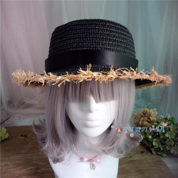party masks coser fifth personality gardener hat button eye cosplay props with the same paragraph around straw tool 
party masks coser fifth personality gardener hat button eye cosplay props with the same paragraph around straw tool