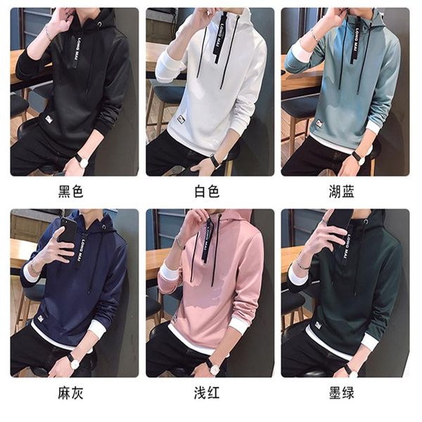 brand korean style jacket trendy hooded wild spring and autumn hedging casual wear men's youth sports tide hoodies & sweatshirts, Black
brand korean style jacket trendy hooded wild spring and autumn hedging casual wear men's youth sports tide hoodies & sweatshirts, Black
