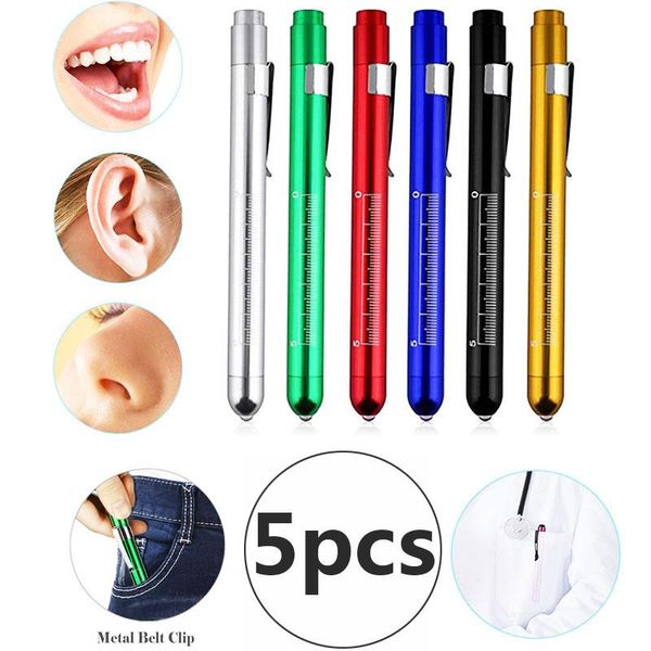 5pcs/set portable pocket pen light led for ear mouth care inspection lamp torch work flashlights torches
5pcs/set portable pocket pen light led for ear mouth care inspection lamp torch work flashlights torches