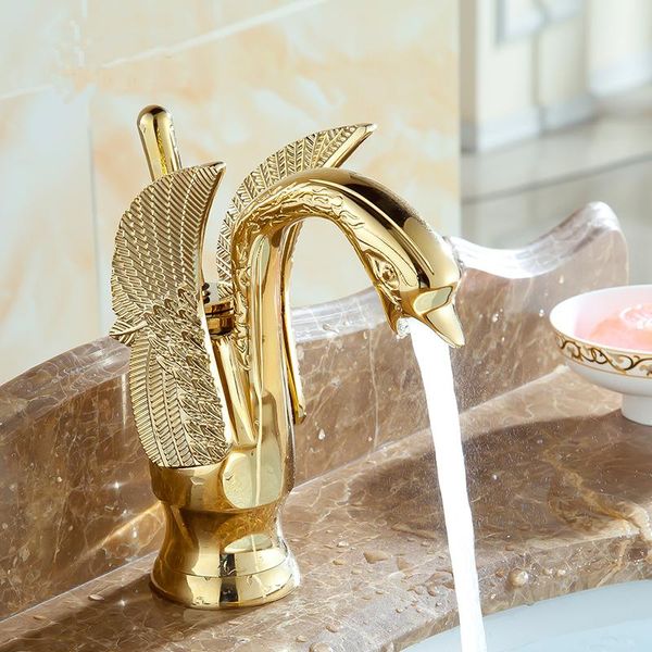bathroom sink faucets swan shape antique brass basin faucet and cold, copper retro mixer water tap golden
bathroom sink faucets swan shape antique brass basin faucet and cold, copper retro mixer water tap golden