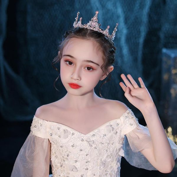 hair clips & barrettes baroque vintage pink crystal children diadems kids crown baby girls tiara jewellery wedding accessories, Golden;silver
hair clips & barrettes baroque vintage pink crystal children diadems kids crown baby girls tiara jewellery wedding accessories, Golden;silver