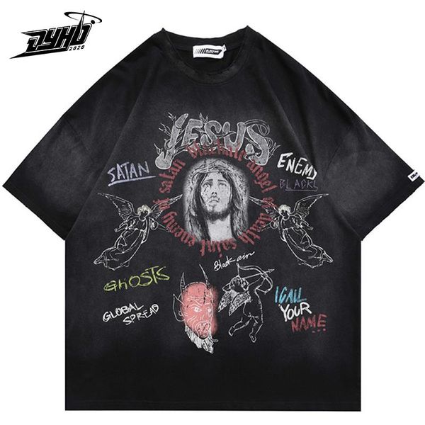 men's t-shirts hip hop streetwear tshirt men harajuku retro jesus cartoon graffiti print t-shirt oversized 2021 summer short sleeve cot, White;black
men's t-shirts hip hop streetwear tshirt men harajuku retro jesus cartoon graffiti print t-shirt oversized 2021 summer short sleeve cot, White;black