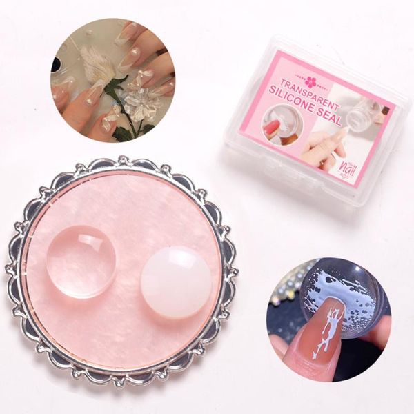 nail art kits 2pc easy french stamp pure clear jelly silicone replacement head transfer print diy stamping tools
nail art kits 2pc easy french stamp pure clear jelly silicone replacement head transfer print diy stamping tools