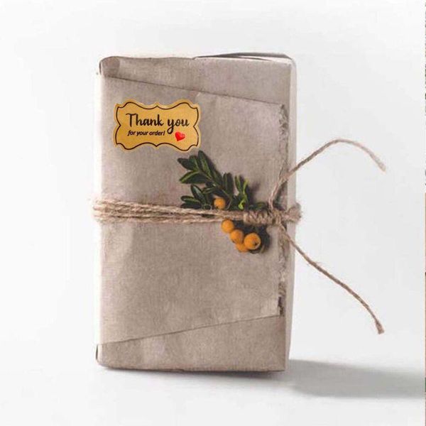 gift wrap 250pcs stereoscopic handmade thank you for your order stickers natural kraft seal labels baking packaging
gift wrap 250pcs stereoscopic handmade thank you for your order stickers natural kraft seal labels baking packaging